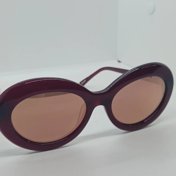 NWT WOMEN'S SUNDAY SOMEWHERE SUNGLASSES RED - Picture 4 of 5